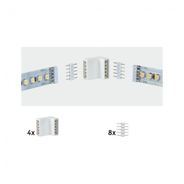 Connecteur d'angle Paulmann MaxLED Blanc