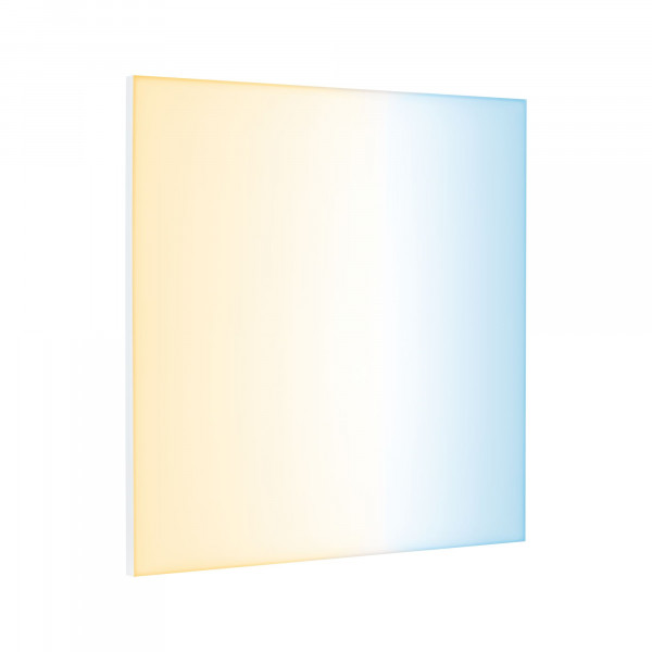 Applique velora panneau led zb tunw 595x595mm 19,5w blanc dépoli 230v métal