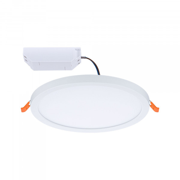 Panneau encastré paulmann areo varifit ip44 13w 3000k 175mm blanc - 93032