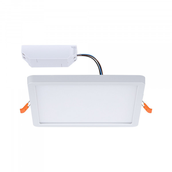 Panneau encastré paulmann areo varifit ip44 15w tunew zigbee 175x175mm blanc - 93047