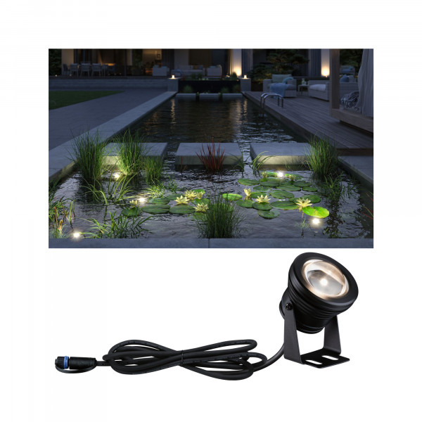 Paulmann outdoor plug & shine pool spot ip68 3000k - 94559