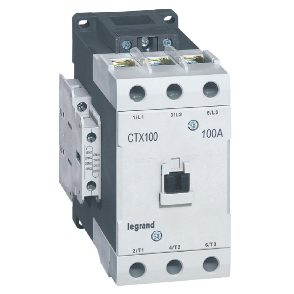 Contacteur de puissance Ctx 3p 100a 2no2nc 415v ac