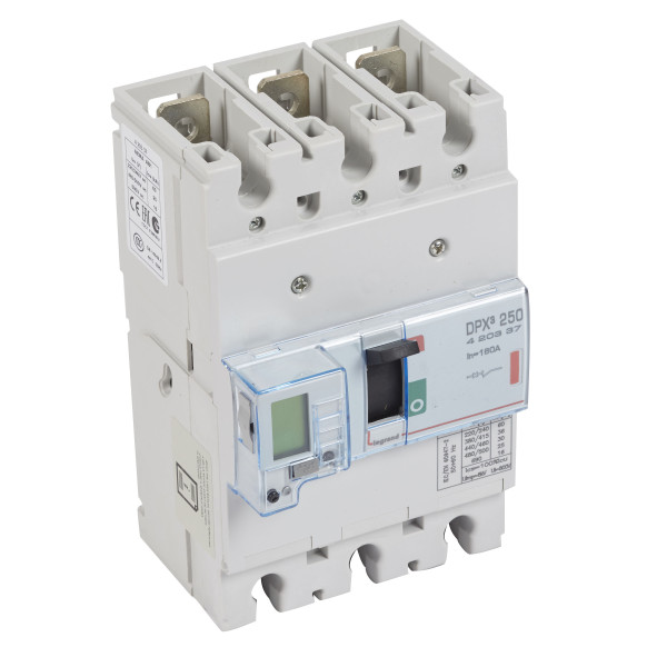 Disjoncteur de puissance dpx³ 250 - électronique - 36 ka - 3p - 160 a