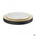 Medo 60 corona, applique et plafonnier intérieur, rond, noir, led, 40w, 3000k/4000k, variable dali