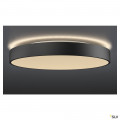 Medo 60 corona, applique et plafonnier intérieur, rond, noir, led, 40w, 3000k/4000k, variable dali