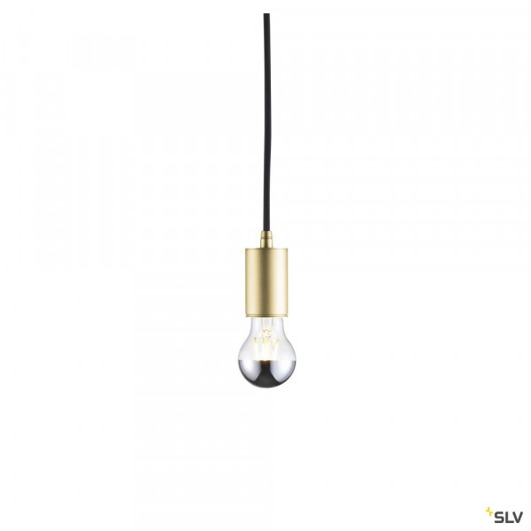 Fitu, suspension intérieure, hauteur 9,1 cm, laiton, e27, 60w max, câble nu sans patère de 5m