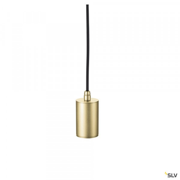 Fitu, suspension intérieure, hauteur 9,1 cm, laiton, e27, 60w max, câble nu sans patère de 5m