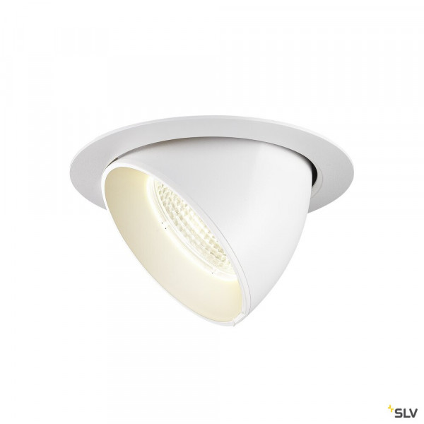 Gimble in 150, encastré de plafond intérieur, blanc mat, led, 25,5w, 4000k