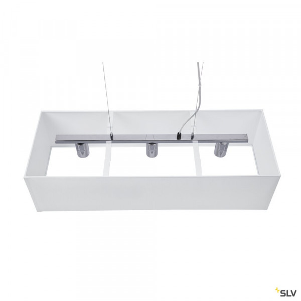 Accanto, suspension intérieure, blanc/chrome, e27, 40w max