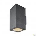 Enola, applique extérieure, carré, l, anthracite, led, 53w, 3000k/4000k, ip65, up/down