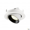 Numinos® gimble s, encastré de plafond intérieur, 20°, blanc/noir, led, 8,6w, 4000k