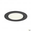 Numinos® gimble xl, encastré de plafond intérieur, 20°, noir/blanc, led, 37,4w, 4000k