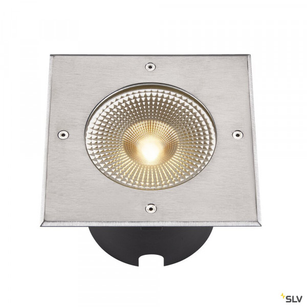 Rocci 200, encastré de sol extérieur, carré, inox, led, 16w, 3000k, ip65/ip67