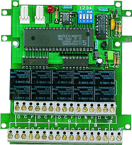 Carte de cablage 2 departs sirenes