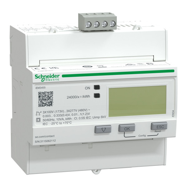 Compteur kwh triphase lvc t modbus