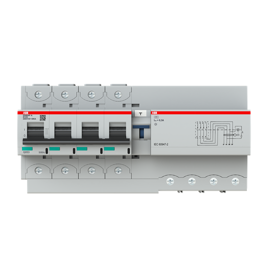 Disjoncteur différentiel ds800p 4p - 125a - cbe d - 300ma - type a