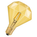 Osram led 1906 diamond40 fil gold e27 4w 470lm