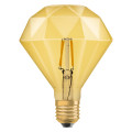 Osram led 1906 diamond40 fil gold e27 4w 470lm