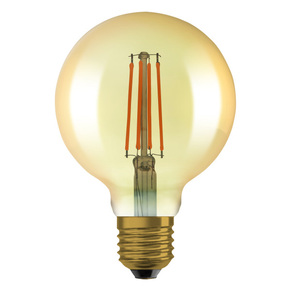 Osram led vintage 1906 dim globe95 822 e27 300° 5,8w 470lm