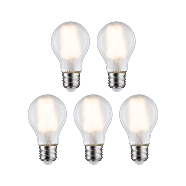 Pack de 5 led std 806lm 2700k dépoli e27 230 v