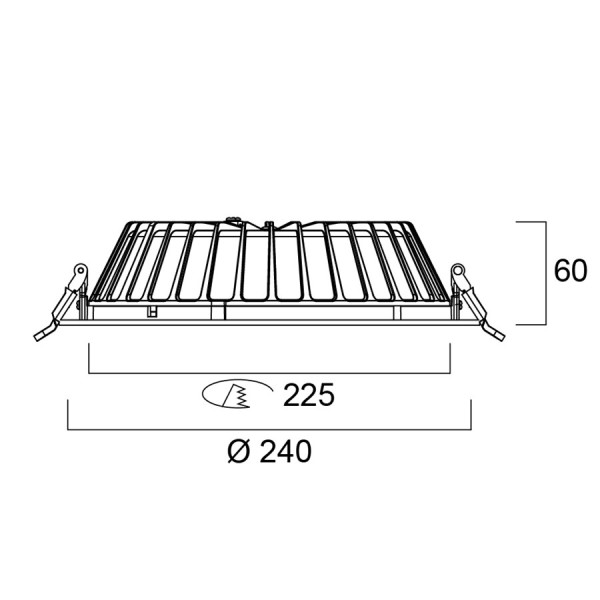 Insaver slim g2 ugr19 225 24w 3050lm 840