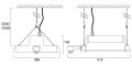 Armature sylbay l2 57w 9000lm 840 large ssa