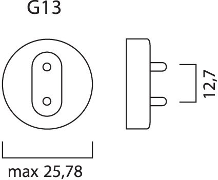 Led helios t5 549mm 9,9w 1500lm 940 clair