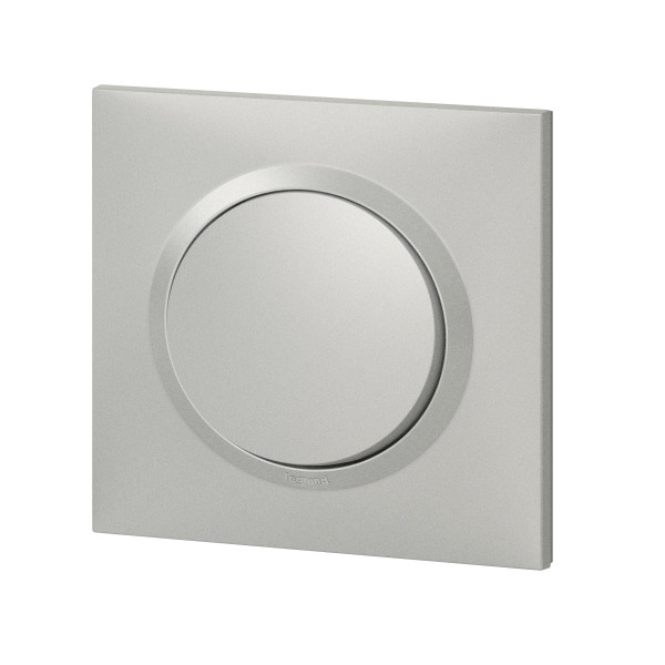 Legrand dooxie interrupteur ou va et vient aluminium complet