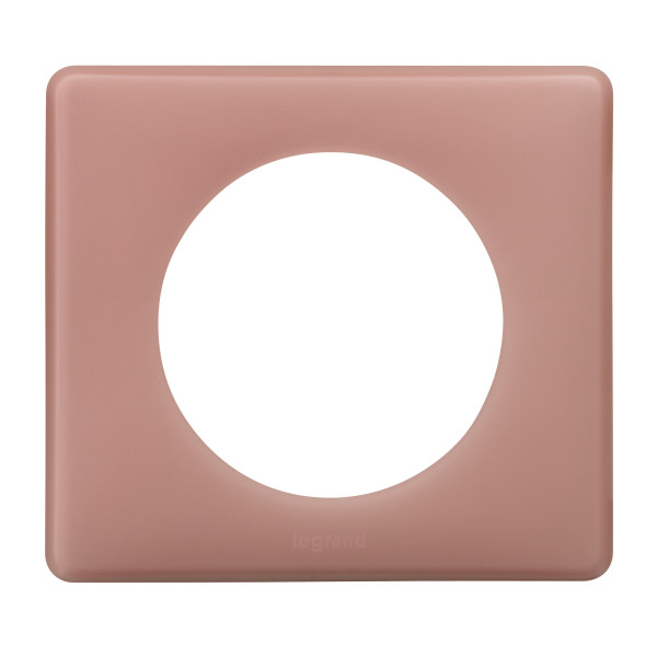 Legrand plaque 1p vieux rose