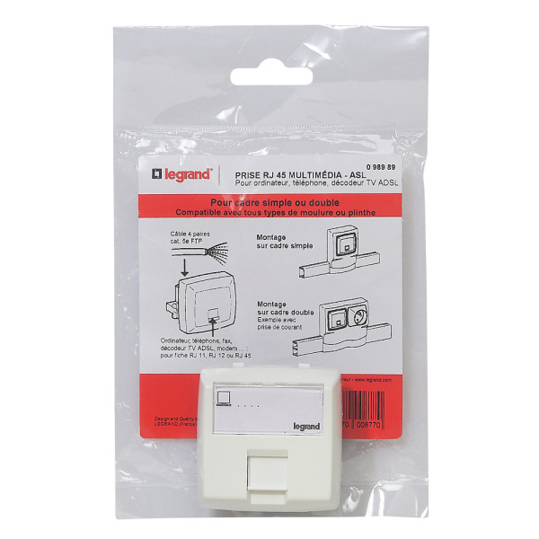 Prise rj45 cat5  compo saillie