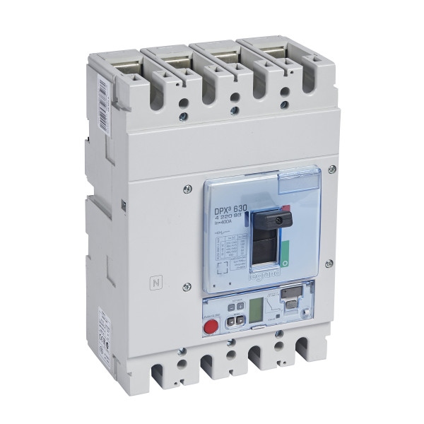 Disjoncteur électronique s2 dpx³ 630 - icu 100 ka - 4p - 400 a