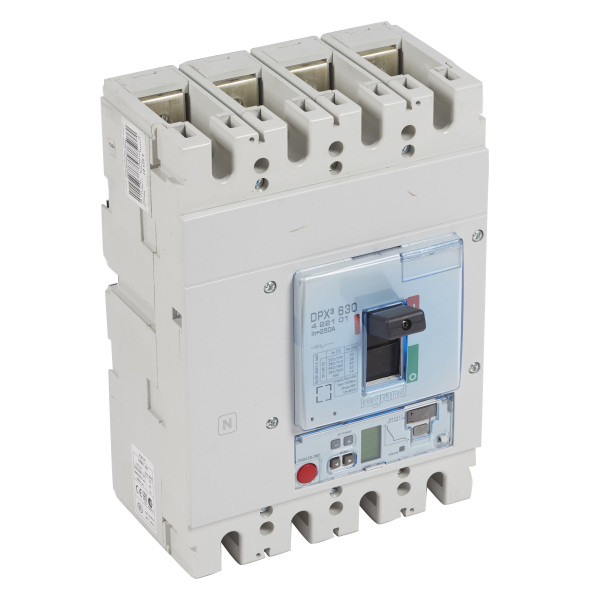 Disjoncteur électronique s2 + unité mesure dpx³ 630 - icu 36 ka - 4p - 250 a