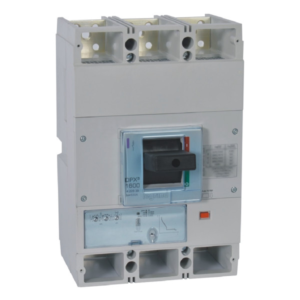 Disjoncteur électronique s1 dpx³ 1600 - icu 36 ka - 3p - 630 a