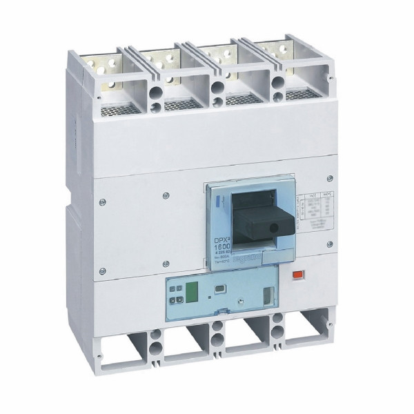 Disjoncteur électronique s1 dpx³ 1600 - icu 100 ka - 4p - 800 a