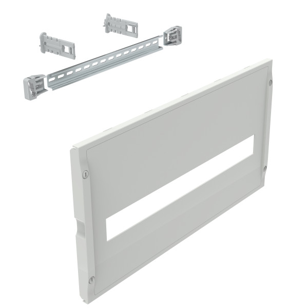 Legrand - chassis a composer plastron modulaire plastique haut 300  larg 600 avec rail