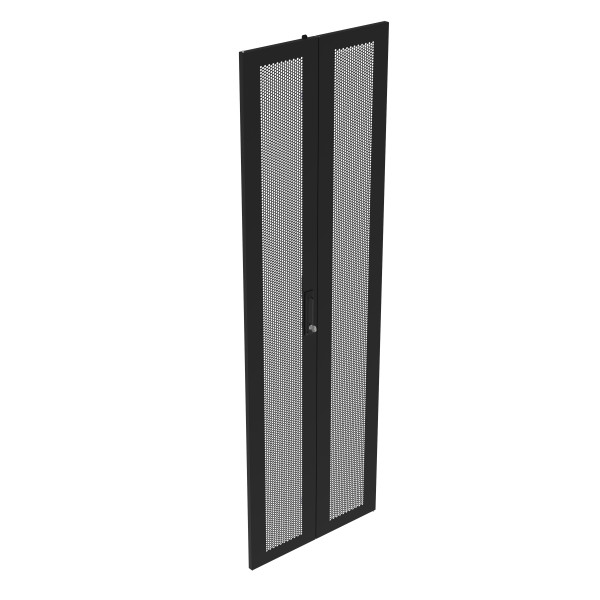 Porte avant ou arriere double perforee à 80% 42u 600mm