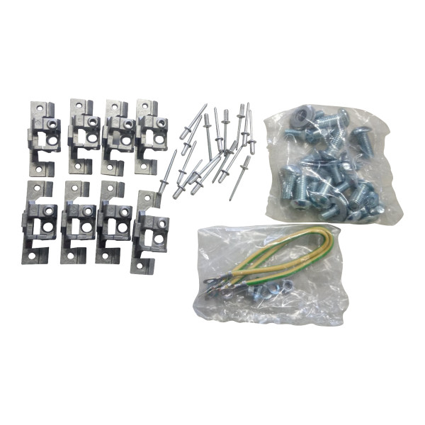 Kit accessoire et 8 charnières et rivets xl³800 largueur 700mm