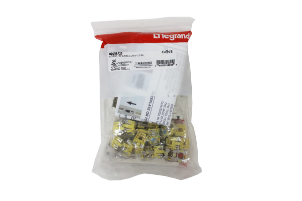 Lot de 25 connecteurs rj45 hd jack catégorie 6a stp