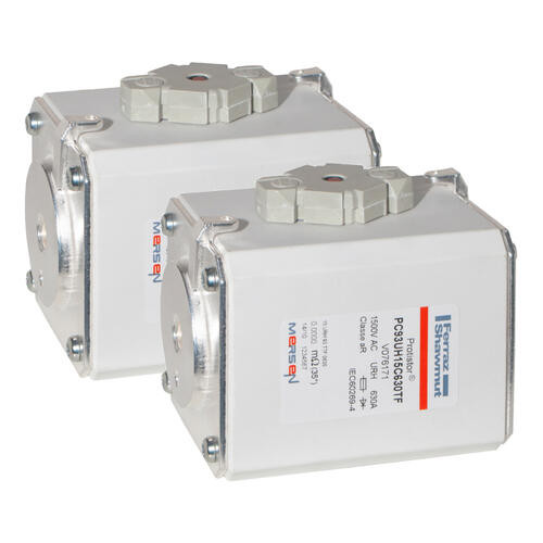 Fus - ultra rapide - 2x92 - ar - 1500vac - 700a - percu - filetés