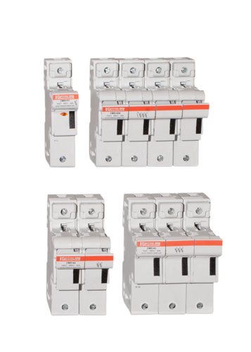 Porte-fusible modulostar cms (modulaire) - 14x51 - 50a - 690v - 3p + n