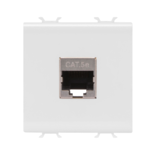 Connecteur rj45 2m cat.5e ftp blanc