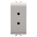 Selv socket-outlet - 2p 6a 24v - 1 module - natural beige - chorus