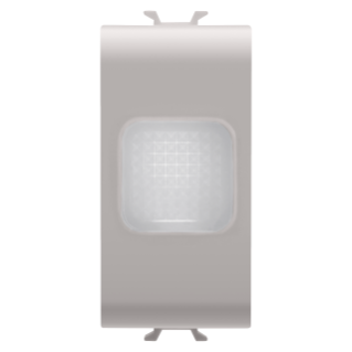 Anti black-out lamp - 230v ac 50/60 hz 1h - 1 module - natural beige - chorus