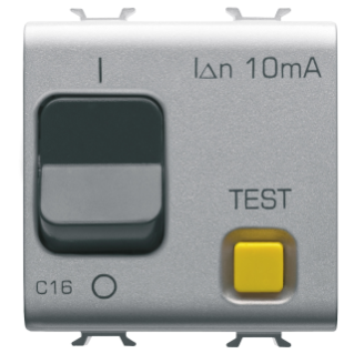 Disj. Diff. 1p+n C16 10ma 230vca 3ka T