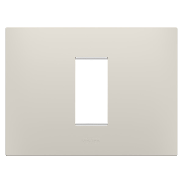 Plaque ego rect. 1p beige naturel