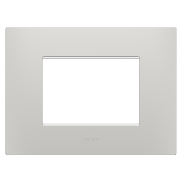 Plaque ego rectangulaire 3p argile