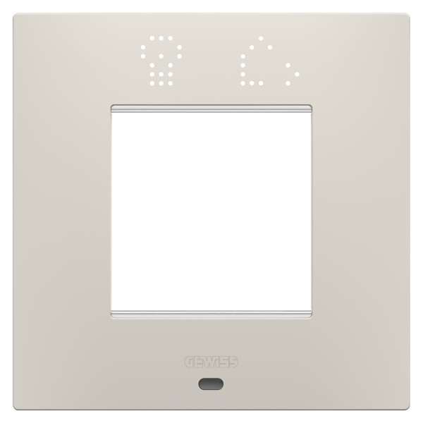 Plaque ego smart 2p beige naturel