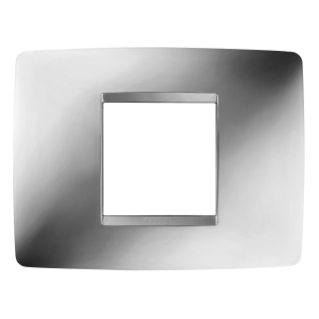 Plaque One 2p Chrome