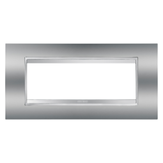 Plaque Lux 6p Chrome