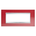 Plaque Lux 6p Metal Red Glamour